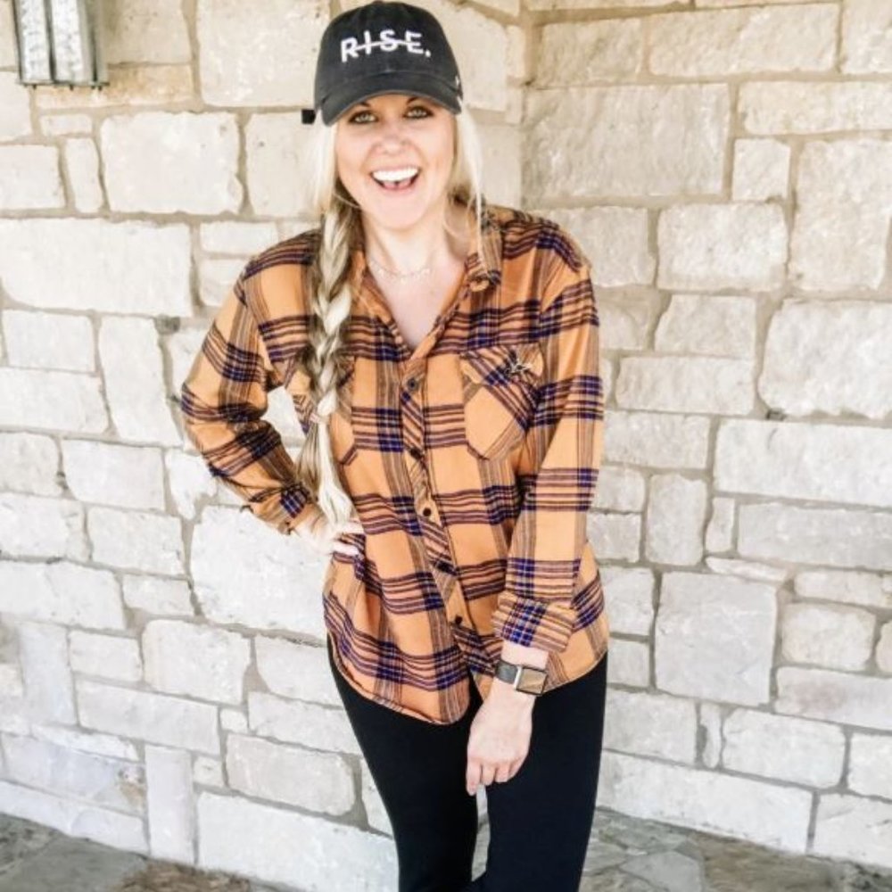 Miranda Mustard Un-Bleached Flannel